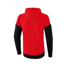 Erima Squad Hooded Training Jacket Red/Black/White Men